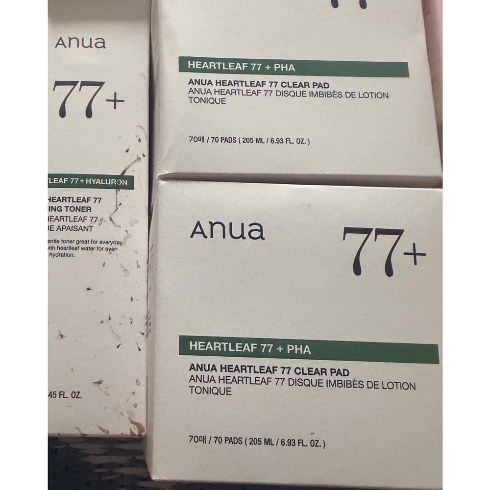 Anua Heartleaf 77+ Green Toner Pads - Soothing Hydration